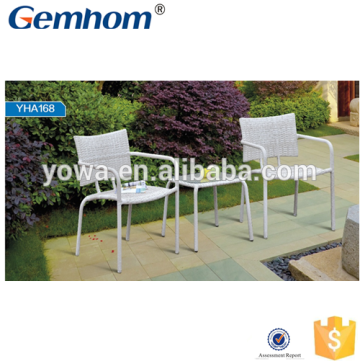 simple design outdoor pe rattan furniture