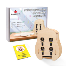 STEM Programming Toys DIY Ocarina Learning Kit With Microbit Board Wooden Assembly Smart Programmable Project Kit for Student