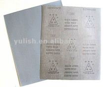latex water-proof silicon carbide abrasive paper sheet