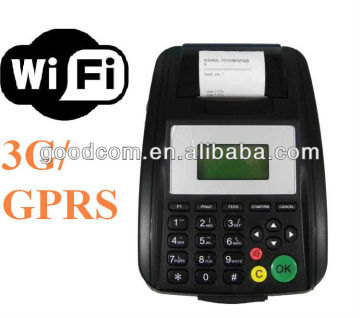 Popular Linux Wireless Mobile POS Printer with LAN & WIFI connectivity Supports Remotely Upgrade Softare