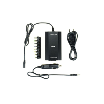 120W Universal Laptop Adapter with Car Charger