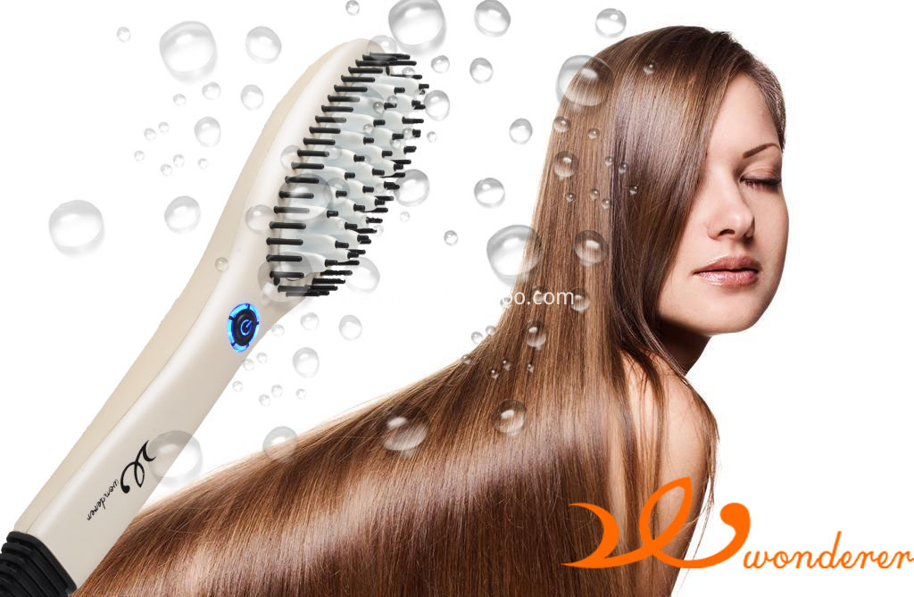 Hair Straightening Ionic Brush