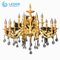 LEDER Crystal Hanging Pendant Light