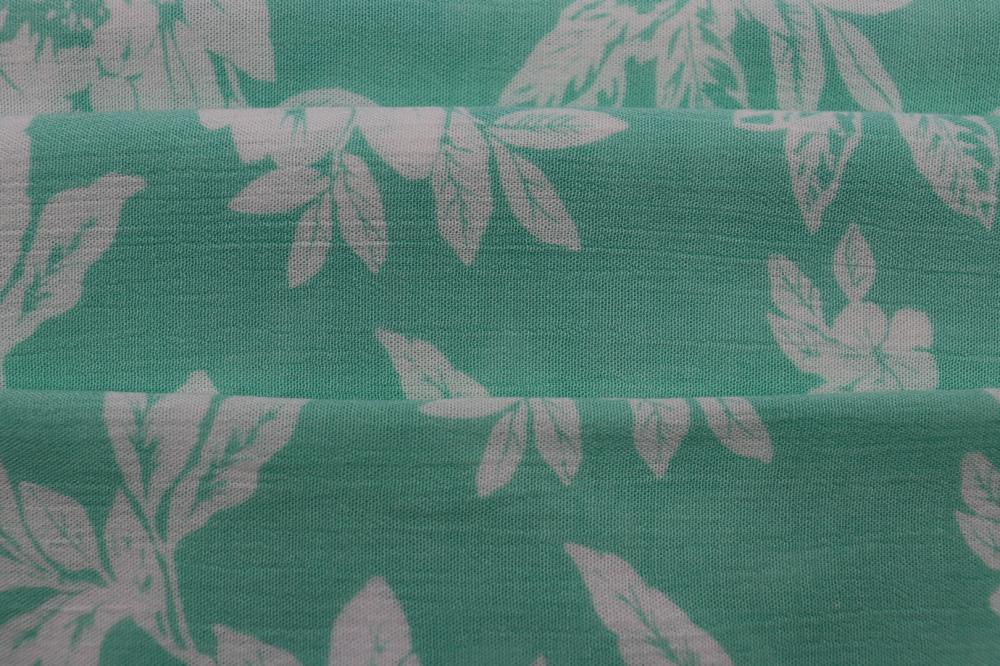 100% Rayon Crepe Printed Fabric