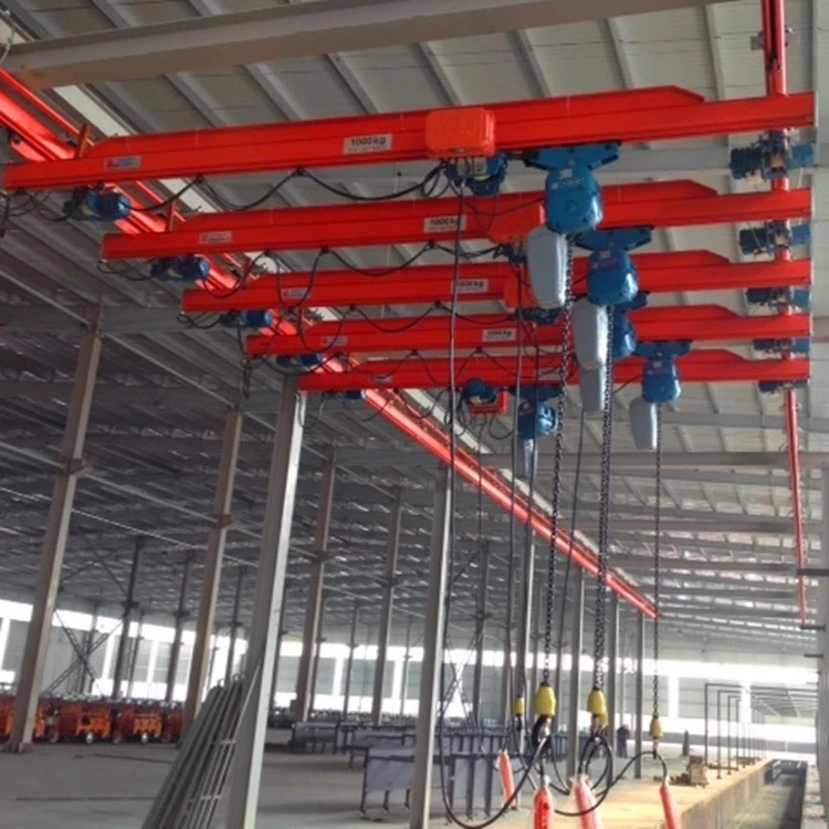 Best Selling Single Girder Eot Kbk Overhead Crane Price 5 Ton for Moveable Machine to Carry Goods