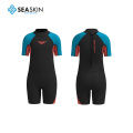 Seaskin Durable Boy's Shorty High Quality Diving Wetsuit