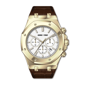 all type of chinese brands leather mens watch