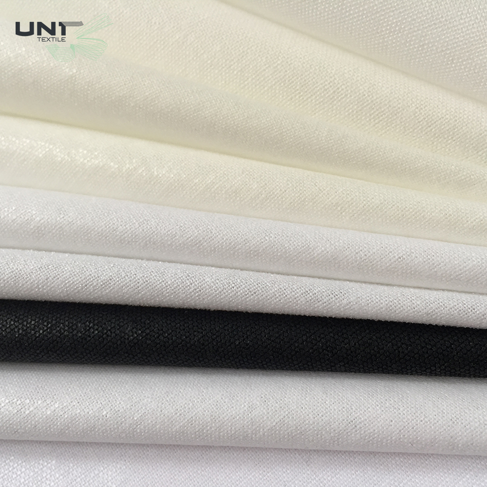 100% cotton fusible interlining for shirts Anti-wrinkle business shirt