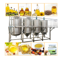 Refined Machine High Oleic Sunflower Oil and Jatropha Oil Refining Equipment Suppliers