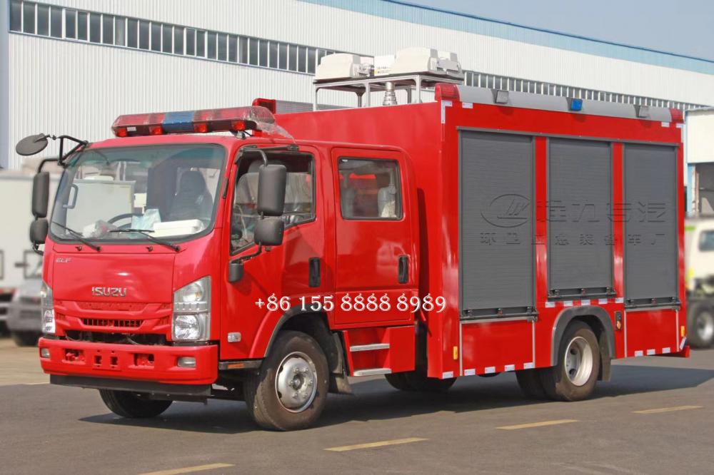 Isuzu Fire Lighting Fire Engine 1 Jpg