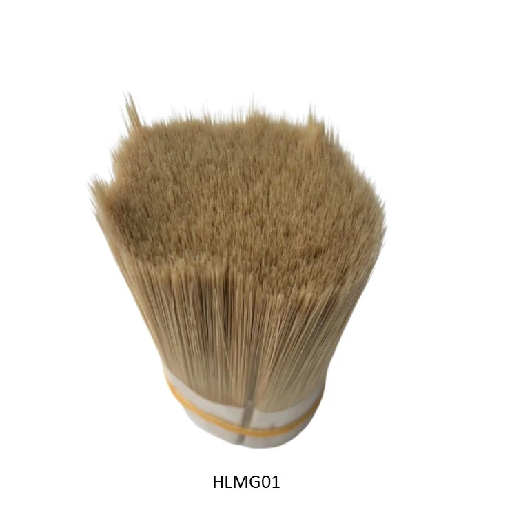 Natural White Bristle Color Imitated Bristle Filament Paint Brush Filament Monofilament