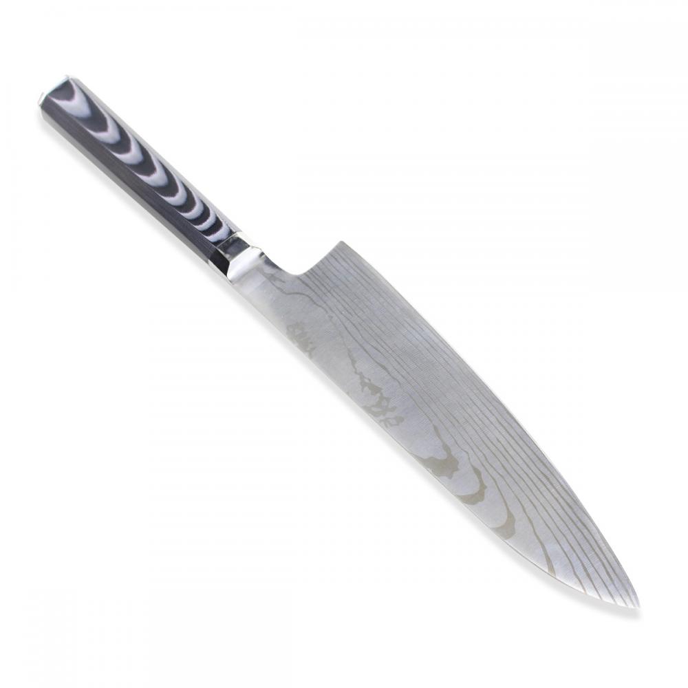 9 inch Japanese Stainless Steel Damascus Chef Knife