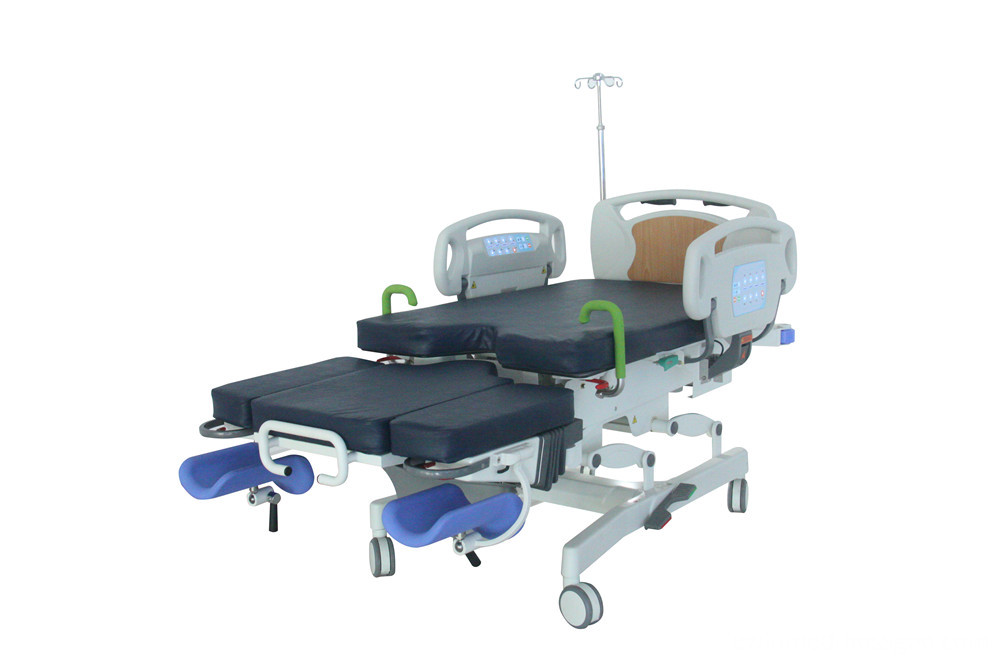 Examination and delivery bed