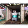 Diesel engine biomass wood pellet mill