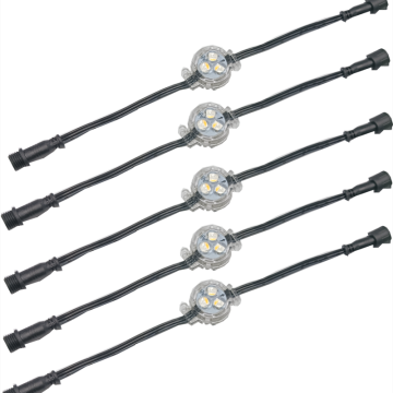 12V RGBW LED Point Lights with Aluminum Body