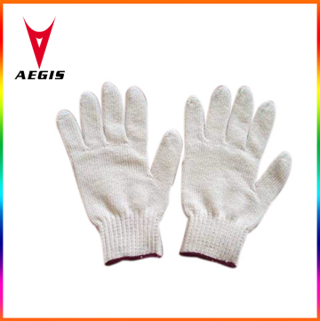 hot sale cotton gloves color safety cotton working gloves