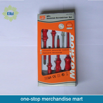 Tool Bar Insulated Screwdriver Set