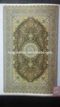 super fine double knots silk carpet hand knotted silk carpet