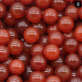 16MM Carnelian Chakra Balls for Meditation Home Decoration