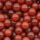 Bolas de chakra de carnalario rojo de 20 mm para alivio del estrés meditación balanceando la decoración del hogar bulones esferas de cristal pulido
