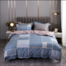 pure cotton embroidered duvet cover set