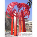 Outdoor Love Stainless Steel Sculpture