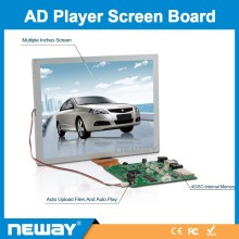 8 inch LCD OEM software AD Player video monitor