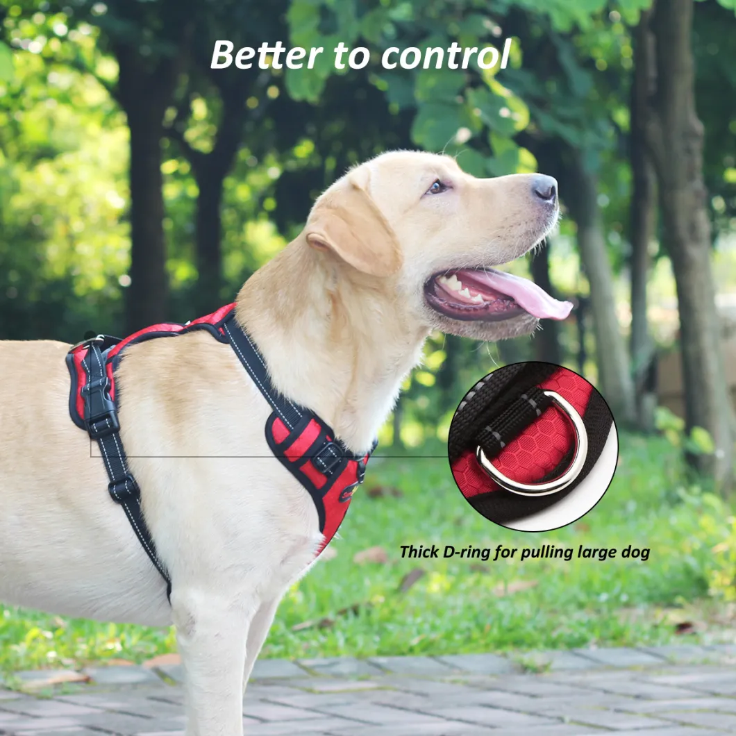 Reflective and Waterproof Fashionable Dog Harness Easy on and off