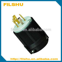 FILSHU outlet lock plug /NEMA series L14-20P locking plug