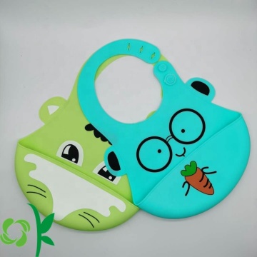 Animal Design Silicone Baby BPA Free Waterproof Bibs