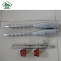 Screw Piles Anchor In Post Support For Sale