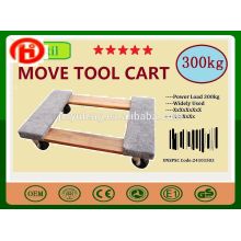 wood moving dolly/ trolley , moving tool cart for Electrical equipment, Furniture