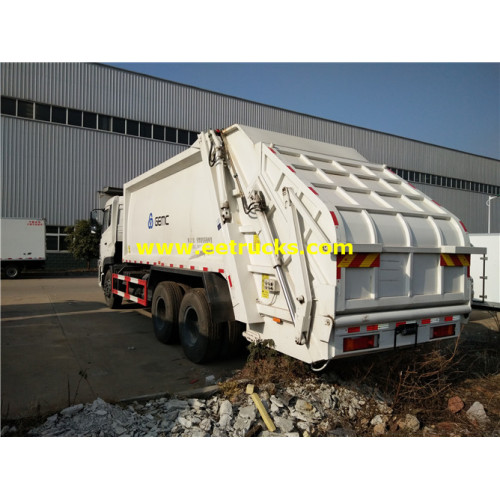 16 camions poubelles comprimées 6x4 CBM