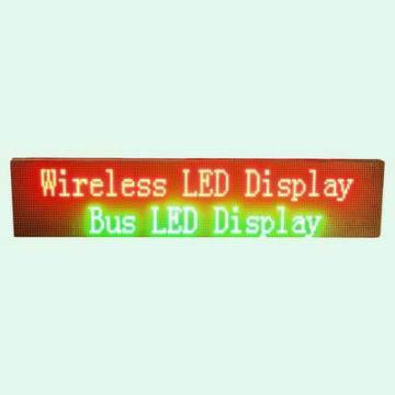 Wireless Bus LED Bicolor Display