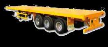 CIMC 3 axles flat bed container semitrailer