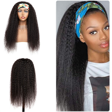Curly Wigs Headband Wigs For Black Women Afro Kinky Headband Wigs