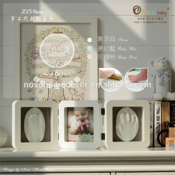 LOVELY BABY Handprint & Footprints with CLAY