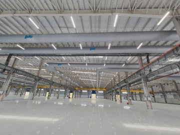 Fabric Air Ducts are Used in Workshops