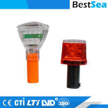 LED traffic warning light durable, custom design solar barricade light