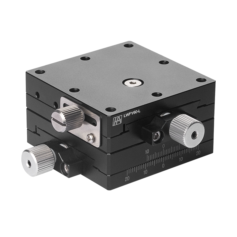 Ruční rybina stolku v ose XY 60 Manual XY-Axis Stage Dovetail 60