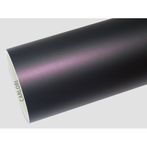 I-Matte Metallic Black Purple Car Wrap Vinyl