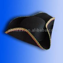 ARTPRO Pirate Captain Costume Hat MX-092: Triangle Felt Party Hat by Abintex Brand