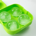 Vassoio della sfera del ghiaccio del silicone della muffa del ghiaccio approvato dalla FDA