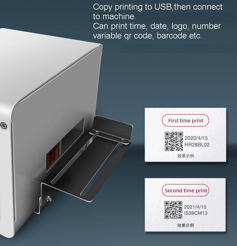 desktop qr inkjet printer