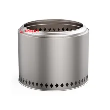 Esun Stainless Steel Wood Burning Stove Fireplaces Smokeless Fire Pit