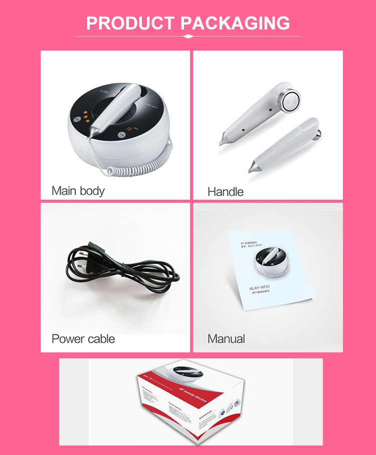 Professional rf beauty instrument anti-wrinkle device high frequency rf facial beauty machine