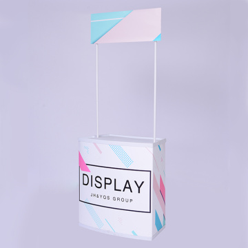 Display Plastic Exhibition Stand Promotion Table