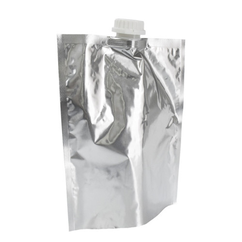 Aluminium Foil Drink Pouch dengan Cap