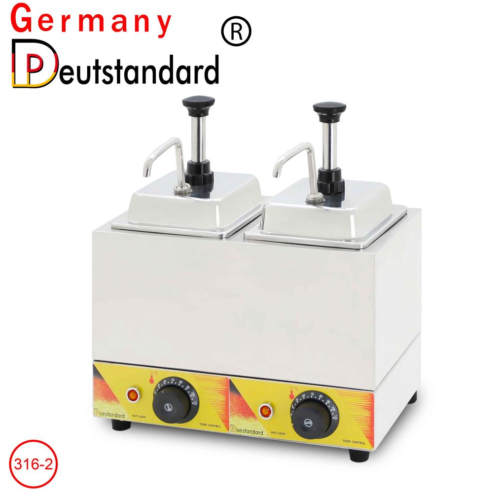 Double head sauce warmer machine