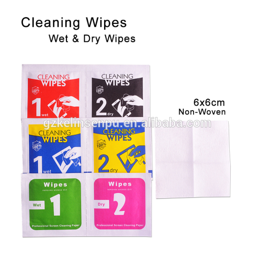 nonwoven material Japanese Wet Wipes for mobile phone wet dry wipes